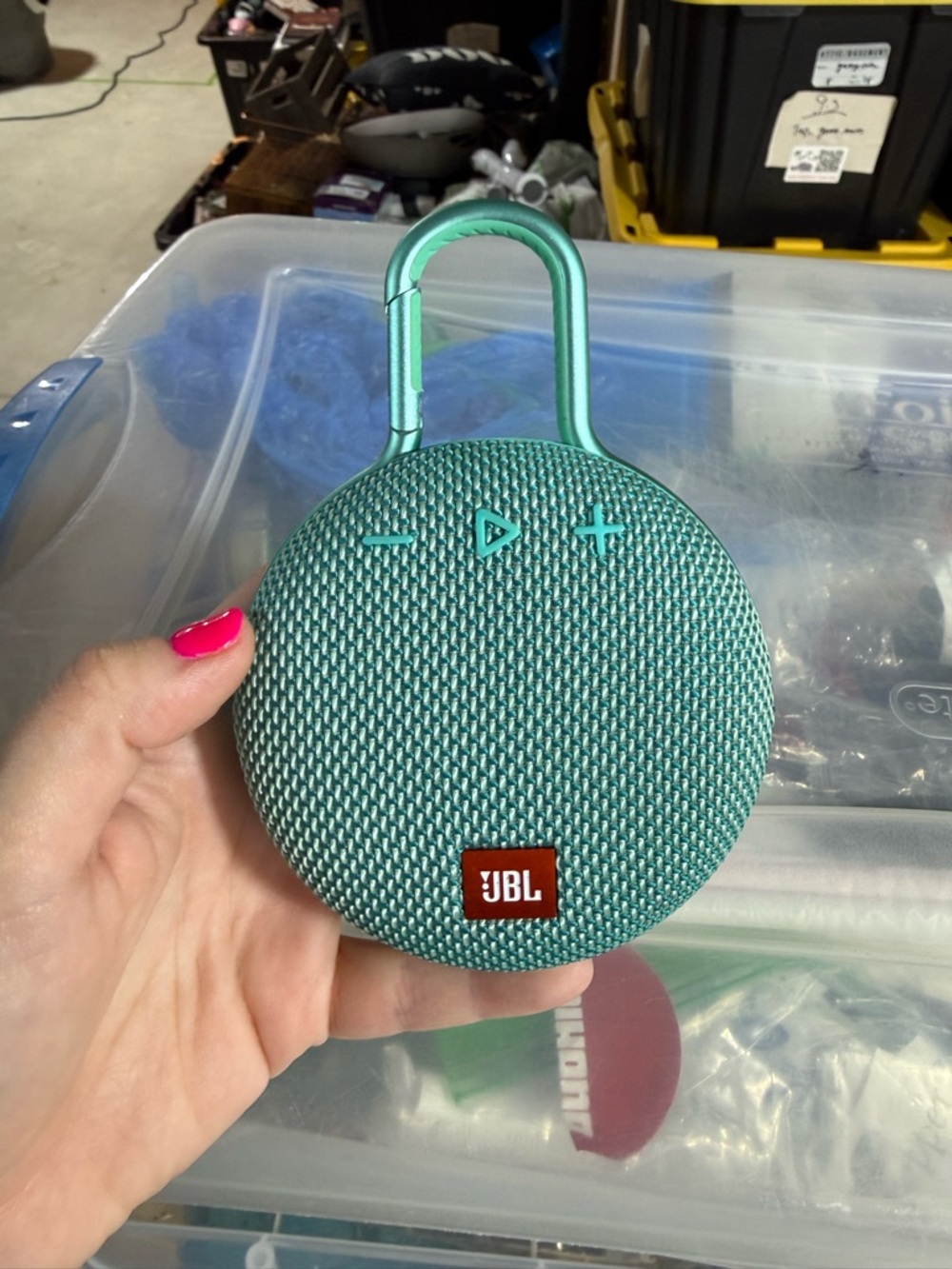 JBL clip3 aqua speaker